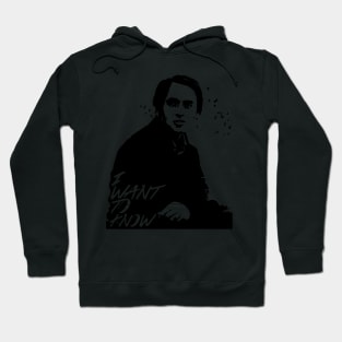 Carl Sagan - I want to know Hoodie